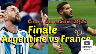 Argentine vs France Prédiction Finale de la Coupe du monde 2022 [upl. by Raffo]