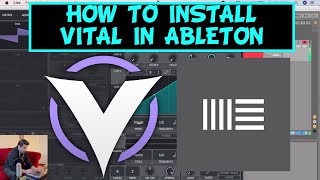 How to Install Vital Synth in Ableton Tutorial [upl. by Jamila]