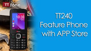 TTfone TT240 Simple Easy to use Mobile Phone  3G KaiOS [upl. by Atinaej]