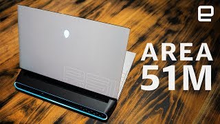 Alienware Area 51m Review When gaming laptop meets desktop [upl. by Roux]