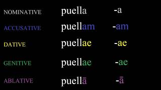 The First Declension in Latin Made Simple [upl. by Kelda455]