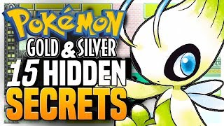 15 Hidden SECRETS EASTER EGGS In Pokemon Gold Silver Crystal  Heart Gold amp Soul Silver [upl. by Ariaek]