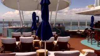 Vibe Beach Club Tour on Norwegian Cruise Line Getaway [upl. by Yrffoeg579]