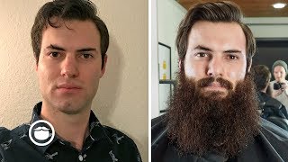 One Year Beard Growth TimeLapse [upl. by Anelys958]