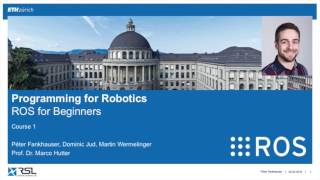 Programming for Robotics ROS Course 1 [upl. by Notelrahc]