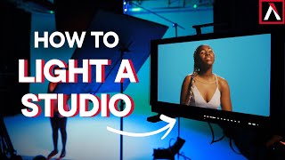 How to Light a Film Studio  Overhead Stage Lighting Explained [upl. by Pas]