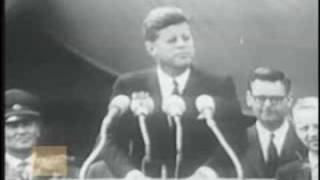 John F Kennedy  quotIch Bin Ein Berlinerquot Speech [upl. by Valenba405]