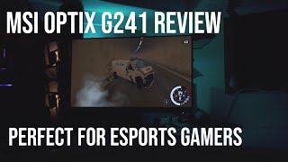 MSI OPTIX G241 1ms 144hz on a IPS display [upl. by Champ]