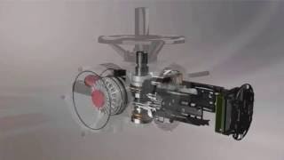 Rotork IQ3 Electric Actuator Inner Workings [upl. by Anivas331]