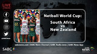 Netball World Cup I South Africa vs New Zealand [upl. by Vezza824]