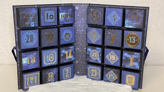 Advent Calendar Book  Tutorial [upl. by Desi241]