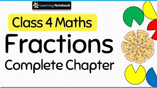 Class 4 Chapter Fraction  Complete Chapter [upl. by Hazeefah]