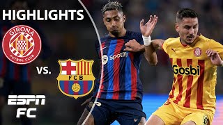 Barcelona vs Girona  LaLiga Highlights  ESPN FC [upl. by Kenzie]