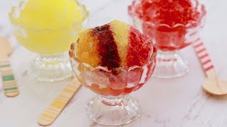 Homemade Snow Cones 3 Fresh Fruit Flavors Gemmas Bigger Bolder Baking Ep 179 [upl. by Jennette]