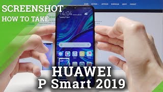 How to Take Screenshot in HUAWEI P Smart 2019  Capture Screen Methods [upl. by Dodie]