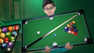 8 Ball Billiard Pool Cue Accessory and Play Game Match [upl. by Anyrak360]