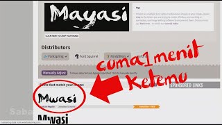 Cara Mengetahui Jenis Font Pada Gambar Desainer Wajib Tau [upl. by Jehanna]