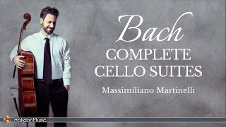 Bach  Complete Cello Suites Massimiliano Martinelli [upl. by Galliett349]