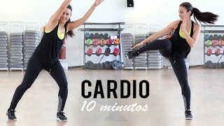 RUTINA DE CARDIO IDEAL PARA PRINCIPIANTES quot 10MINUTOSquot [upl. by Ttayh]