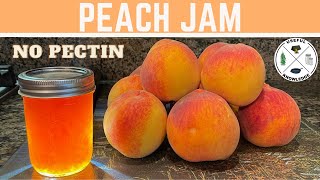 Peach Jam without Pectin  Useful Knowledge [upl. by Nitin]