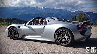 My First Drive in the Porsche 918 Spyder Shmees Adventures [upl. by Marlo709]