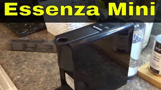 How To Use The Nespresso Essenza Mini Coffee MachineMake Espressos [upl. by Valer]