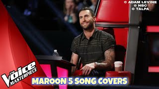 MAROON 5 Songs Cover Audition in The Voice [upl. by Christos]