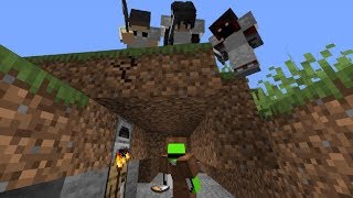 Minecraft Speedrunner VS 3 Hunters [upl. by Kramal382]