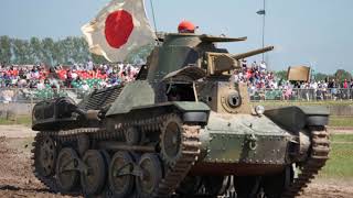 Japanese Type 95 HaGo Tankfest 2019 4k [upl. by Markus]