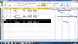 MS PROJECT 201020132016 VINCULAR TAREAS 11 [upl. by Perrine320]
