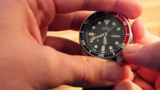 How To Set Time Day Date On Seiko Automatic Watch [upl. by Vedetta]