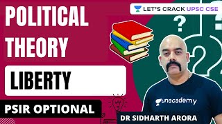 Political Theory  Liberty  PSIR Optional  Dr Sidharth Arora [upl. by Gay]