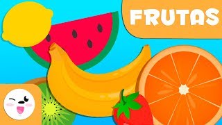 LAS FRUTAS  Vocabulario para niños [upl. by Lavine682]