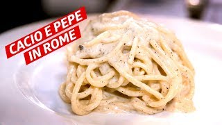 How Cacio e Pepe Became an Iconic Roman Dish — Dining on a Dime International [upl. by Nylhsa]