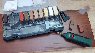 Parkside Laminate Parquet Repair Kit PLPRS Unboxing Testing [upl. by Lebasiram]