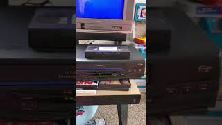 Panasonic 4 Head Omnivision VHS VCR Player Tested Working with Remote PVV4020 [upl. by Irrac]