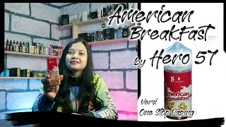 Review American Breakfast V1  review liquid american breakfast v1 [upl. by Ardnnaed]