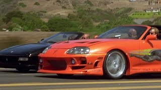 FAST and FURIOUS  Supra Test Drive Supra vs Ferrari 1080HD [upl. by Pell192]