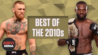 The best MMA fights of the decade McGregor vs Diaz Jones vs Gustafsson and more  ESPN MMA [upl. by Goldie]