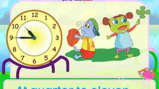 Telling the Time Song English for Children [upl. by Lotsyrc380]