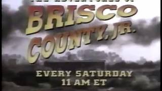 TNT  The Adventures of Brisco County Jr Promo  1996 [upl. by Constancy]