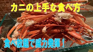 カニの上手な食べ方【食べ放題で必ず役立つ】 [upl. by Asirap]