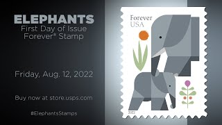 Elephants Forever® Stamp [upl. by Brodsky140]