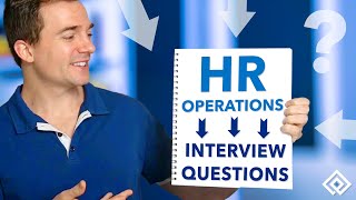 HR Operations Interview Questions [upl. by Gregorius]