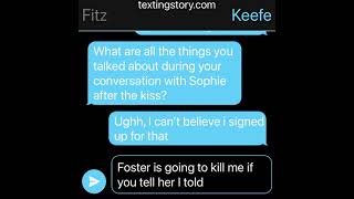 KotLC Sokeefe’s first kiss while playing Spin the BottlePart 3Texting Story [upl. by Dace906]