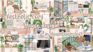 AESTHETIC COZY HOUSE DESIGN 🤎🧺 in downtown loft  Toca Erika [upl. by Lauri]