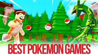 8 Best Pokemon Games To Play On Roblox In 2021 [upl. by Esihcoc]