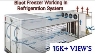 Blast Freezer  How Its Work [upl. by Yirinec]