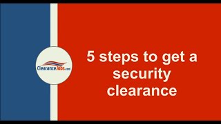 How to Get a Security Clearance [upl. by Aniram]