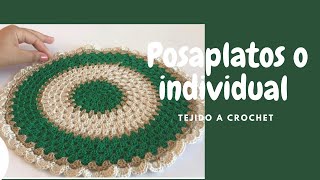 TAPETE a crochet fácil y rápido [upl. by Rudolph]